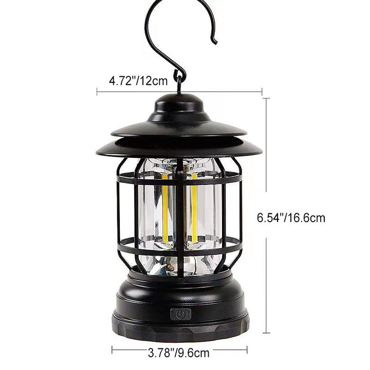 BowLift | Contemporary Industrial Portable USB Rechargeable Camping Lamp Horse Lamp For Outdoor