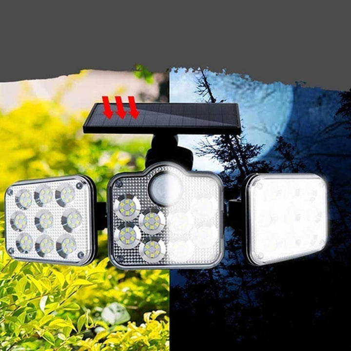 Solar Induction Wall Light Split with Remote Control | Bowlift