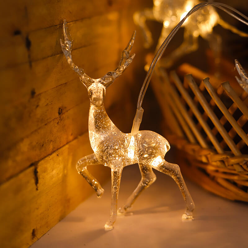 BowLift | Christmas Decor Elk LED Decoration Battery String Lights