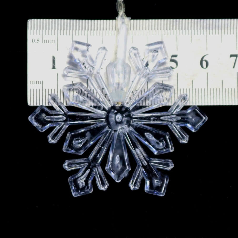 BowLift | Snowflake Remote Control Ice Strip Light Blinking LED Decorative String Lights