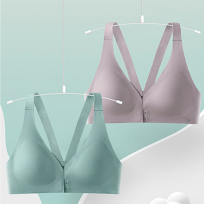 BowLift | Ruching and supportive bra with buckle in front
