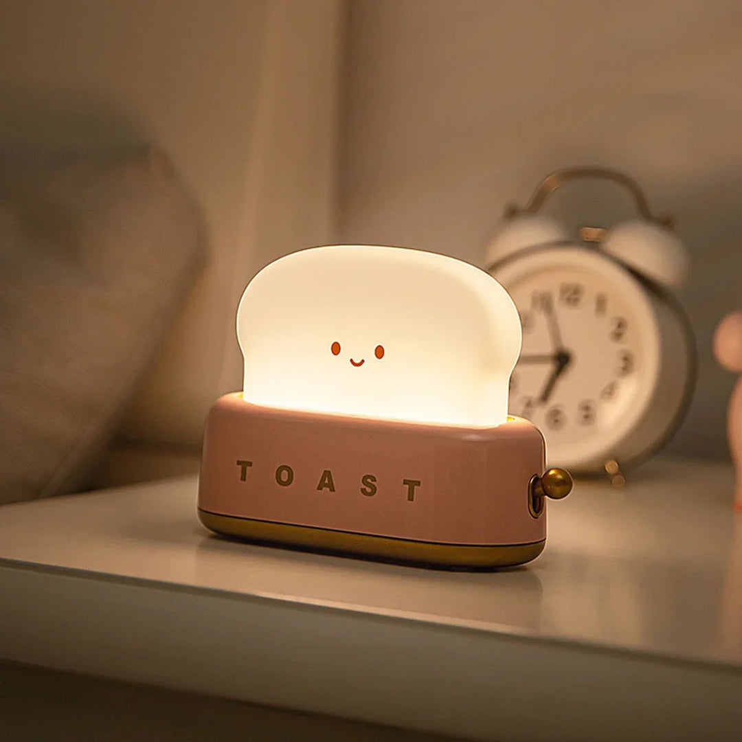 Cute Toast Night Light - ToastieGlow | Bowlift