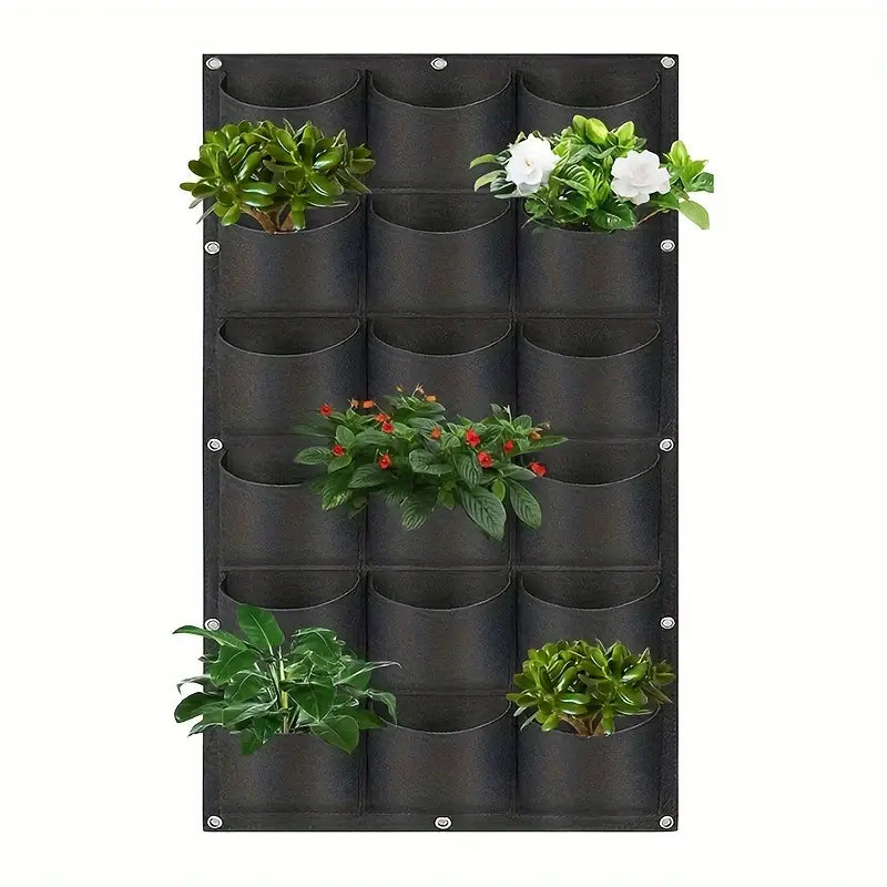 BowLift | Felt Plant Bag for Vertical Wall Mounting – Three-dimensional, Non-woven Plant Bag