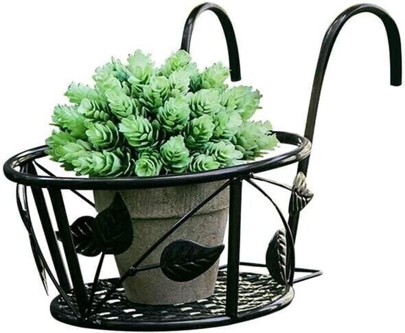 VerdaLift Plant Hanging Shelf — Finally rock-solid support for your balcony dreams | Bowlift