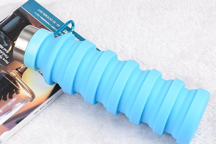 Aqua - Collapsible Silicone Water Bottle | Bowlift