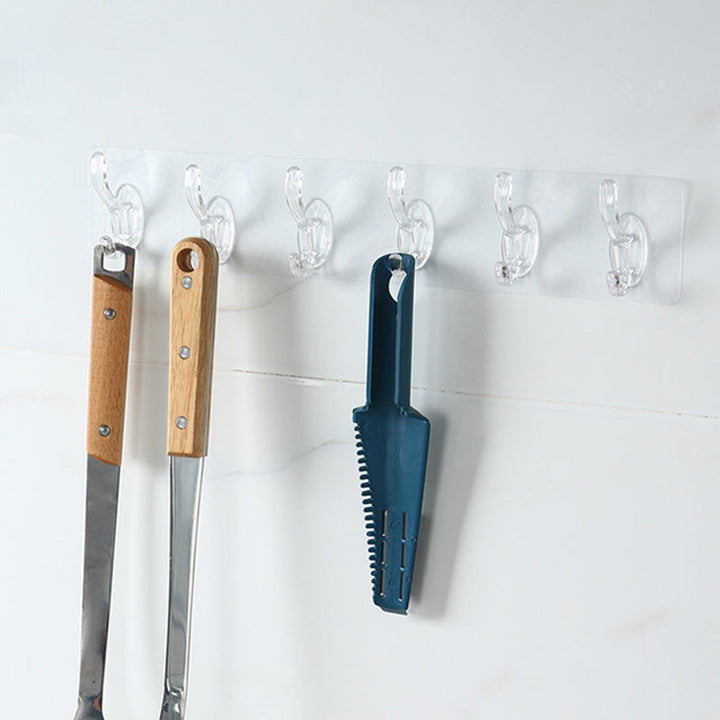 BowLift | Multifunctional Transparent 6 Hooks