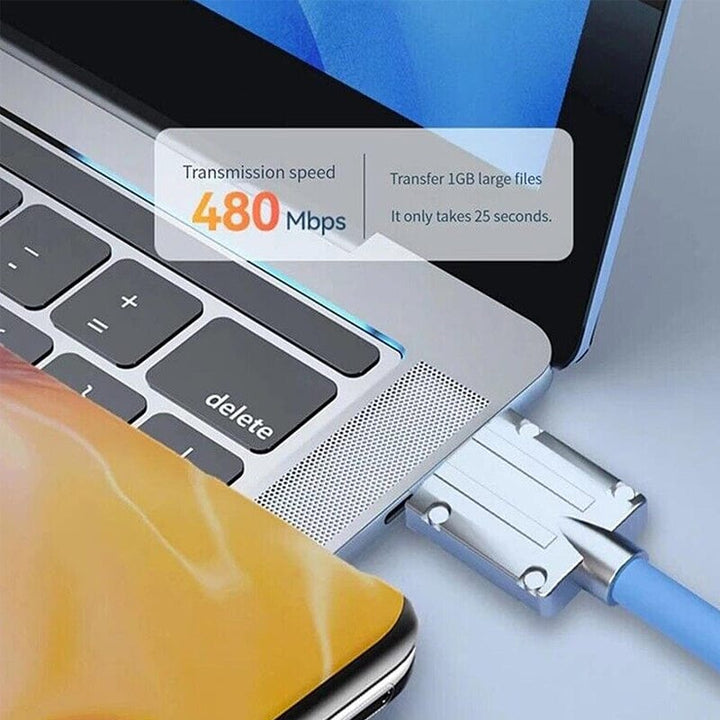 BowLift | 180° rotatable fast charging cable