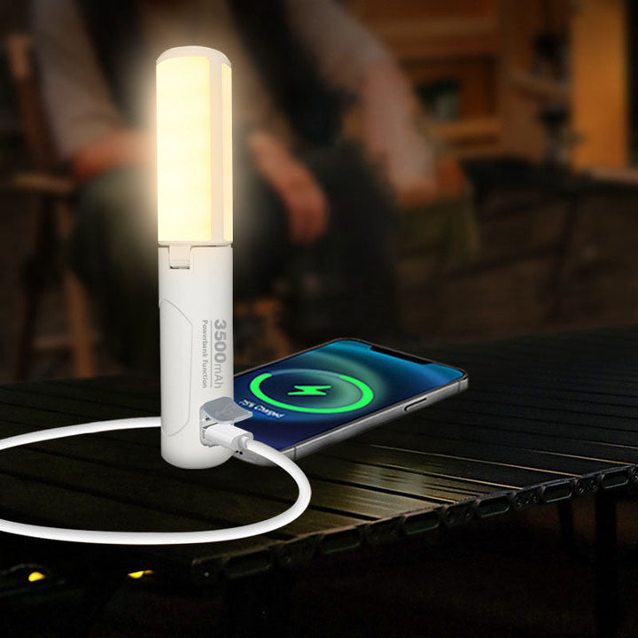 Contemporary Creative Solar Handheld Cylindrical Iron Acrylic LED Outdoor Light For Outdoor Patio | Bowlift