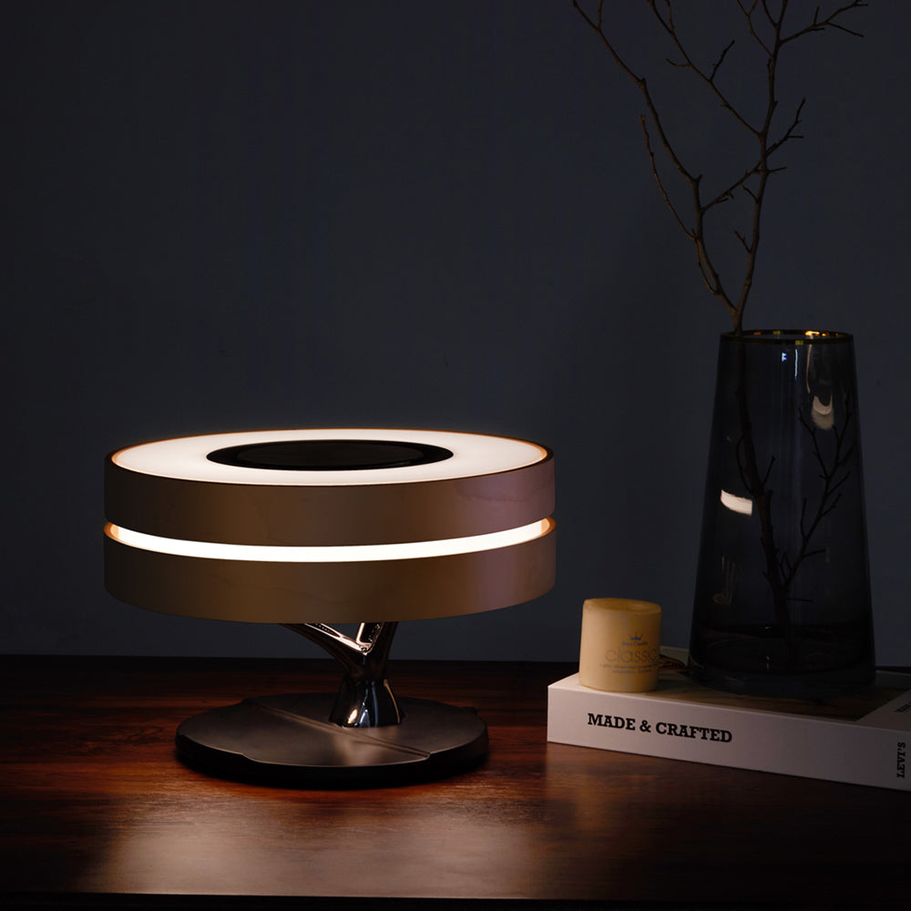 LumeCharge - Minimalistic LED Table Lamp with Wireless Charging | Bowlift