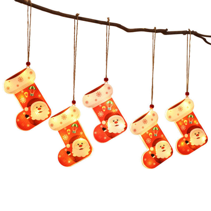BowLift | Christmas Decorative LED Plastic Painted Hanging Lights