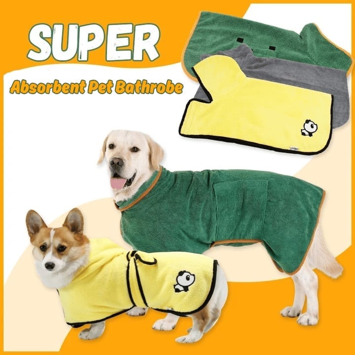 BowLift | mamymarket™ - Super absorbent pet bathrobe
