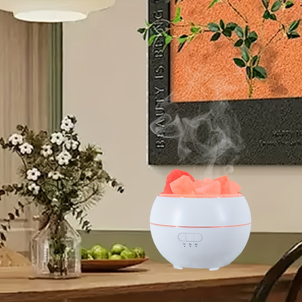 BowLift | Salt lamp diffuser - 3-in-1 essential oil diffuser, Himalayan salt lamps & humidifier