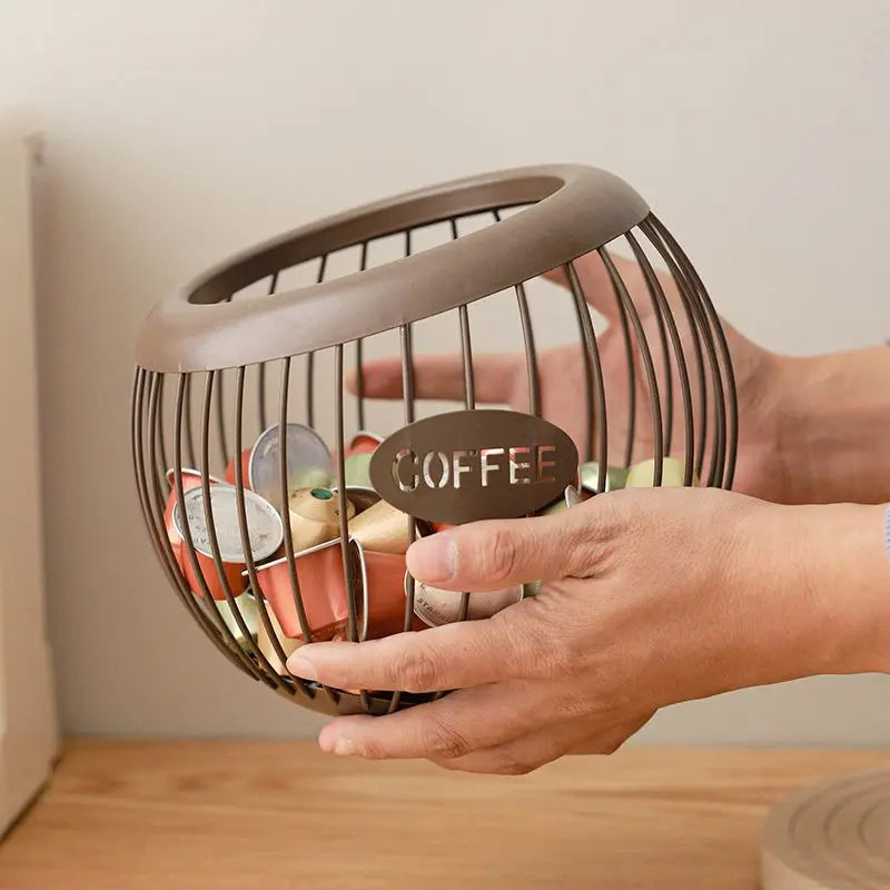 BowLift | Elegant Metal Snack Storage Basket