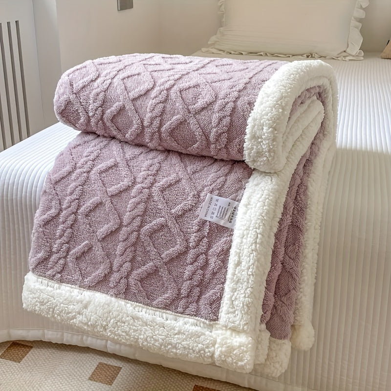 BowLift | Stylish Reversible Fleece Blanket for Ultimate Comfort and Warmth