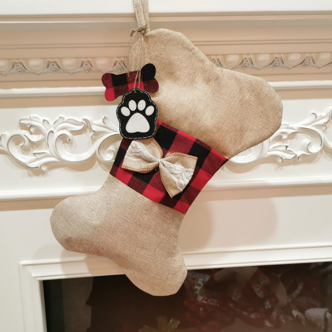 BowLift | Christmas Ornament Christmas Socks Gift Bag