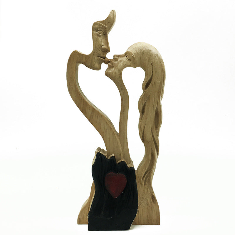 Wood decorations ornaments love forever | Bowlift