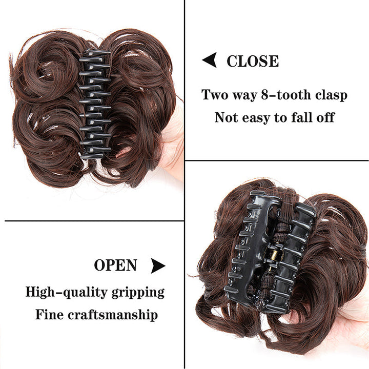 Bun Clipping Flower Buds Wig | Bowlift