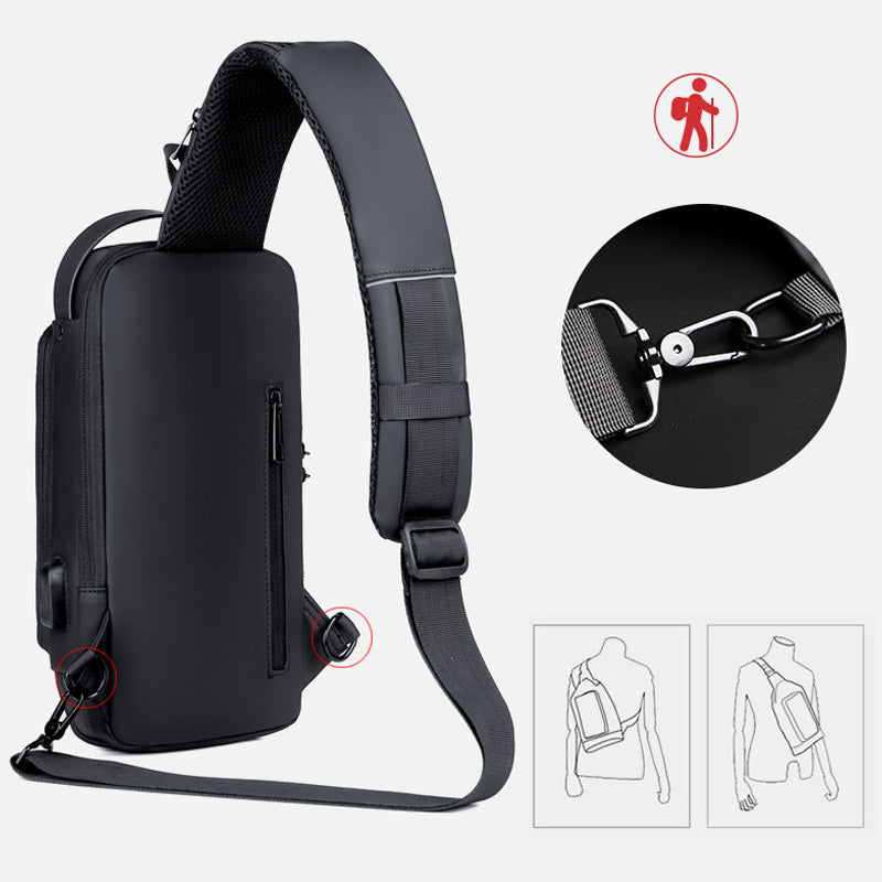 BowLift | Casual Multifuntional Anti-theft Chest Bag for Men
