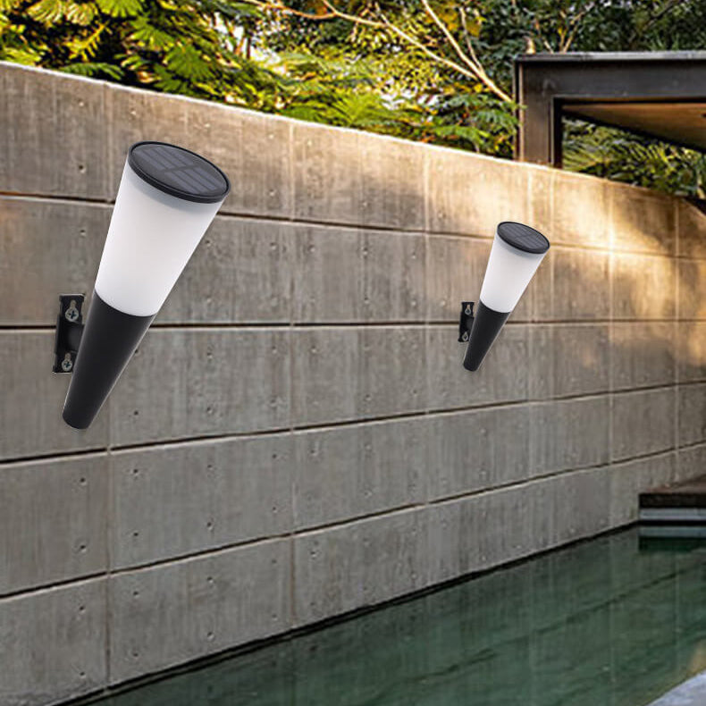 BowLift | Truro Solar Wall Light Anthracite - Energy-Efficient Solar Outdoor Wall Illumination