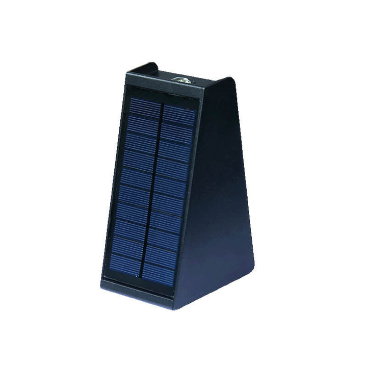 Simple Solar Trapezoid Outdoor Waterproof Up and Down Lights LED Wall Sconce Lamp | Bowlift