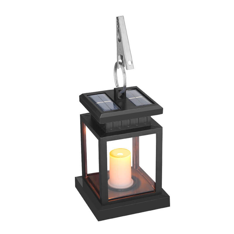 BowLift | Solar Retro Candle Lantern LED Outdoor Hanging Light