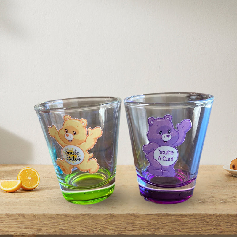 BowLift | Swear Bears Shot Glasses, 6 Pieces
