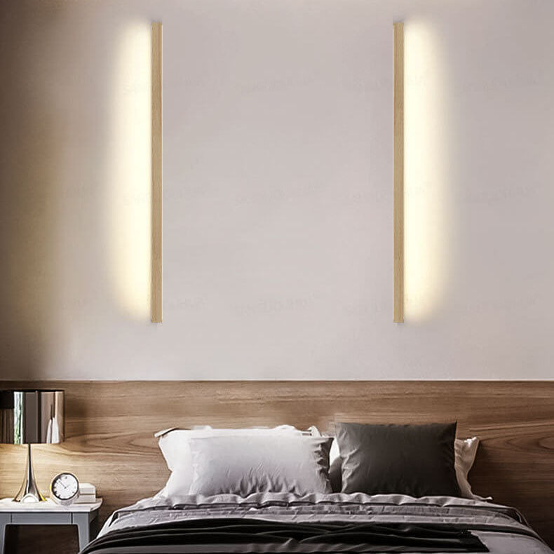 BowLift | ZenBeam Japanese LED Wall Light | Solid Wood Design | Modern Accent Lighting