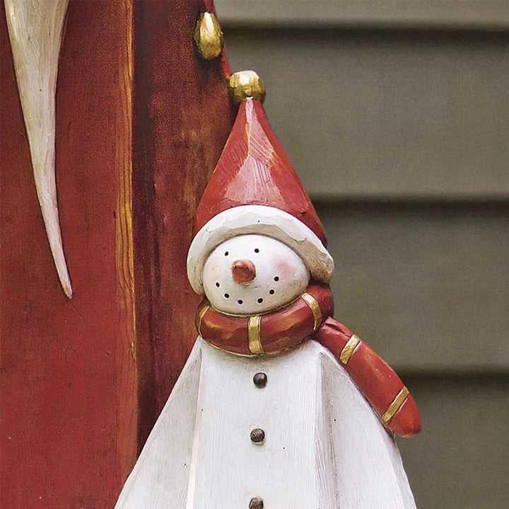 BowLift | Forest Snowman with Solar Lantern