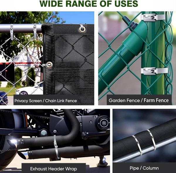 Stainless Steel Cable Tie Gun with Metal Ties | Bowlift