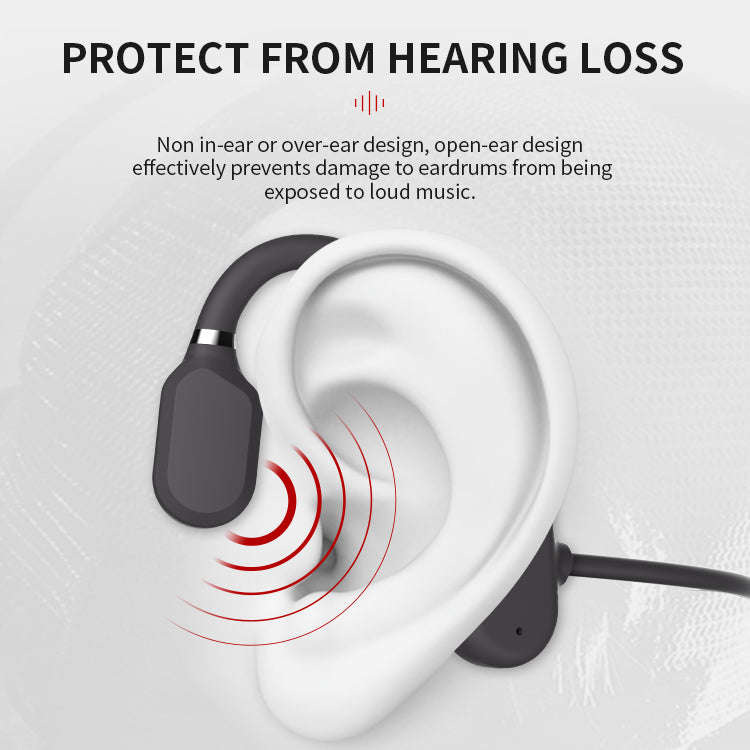 BowLift | New waterproof bone conduction headphones stereo Bluetooth wireless