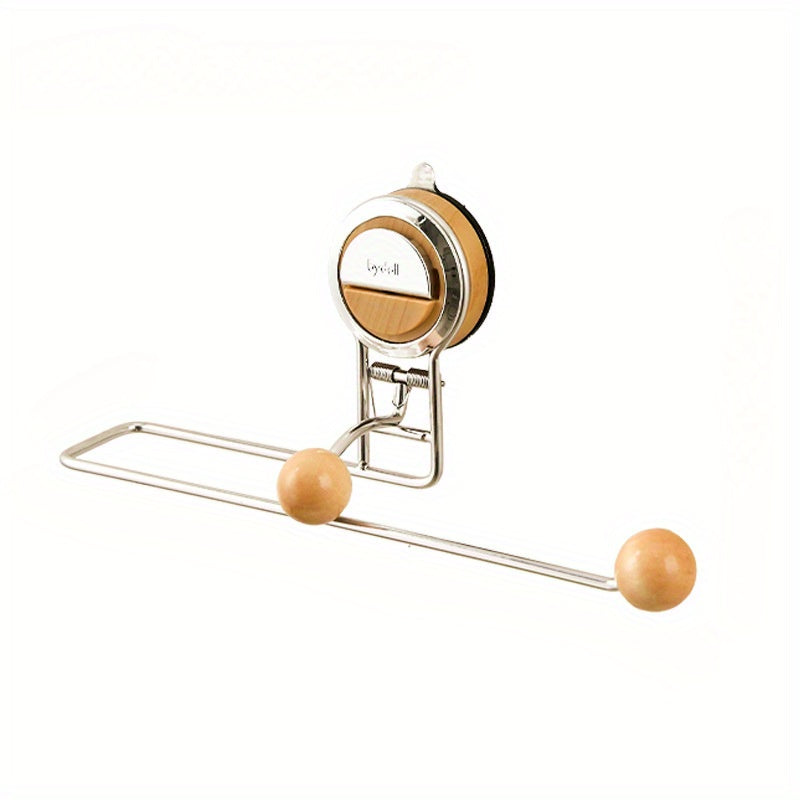 BowLift | KitchenGrip Roll Holder Stainless Steel Paper Towel Holder with Suction Cup