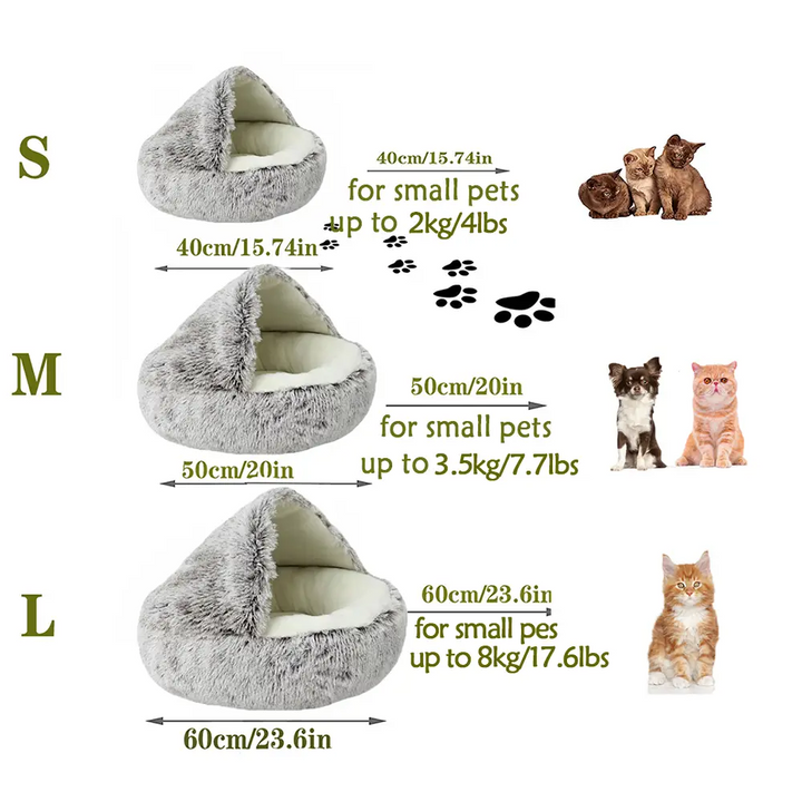 BowLift | SnuggleNest — Security and warmth that lets your pet sleep relaxed.