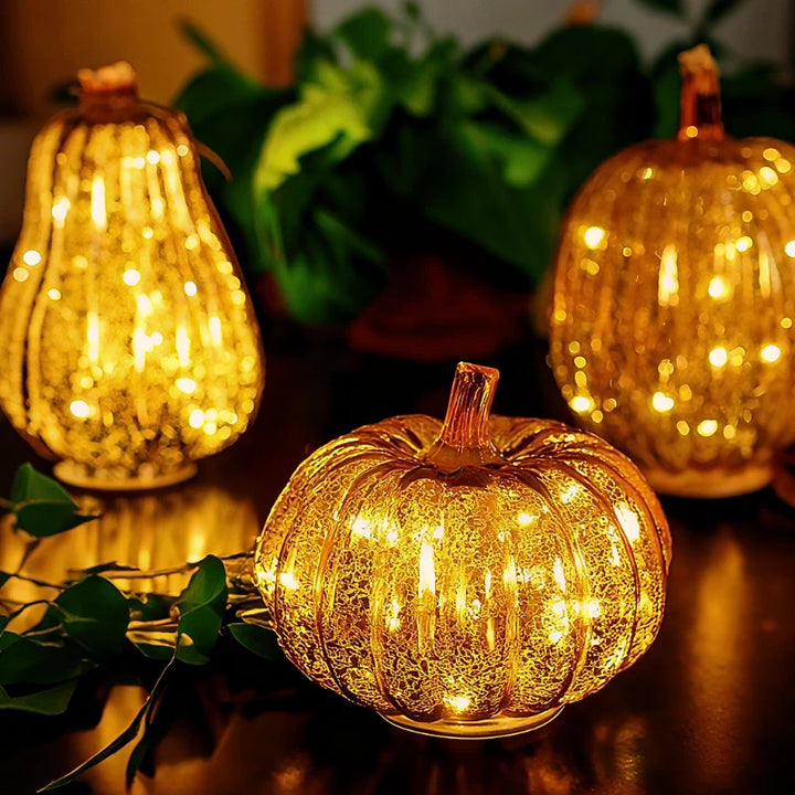 BowLift | HarvestGlow Hand-Blown Glass Lamp