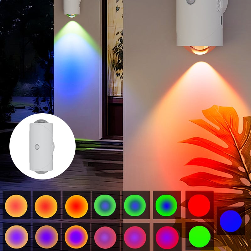 BowLift | Smart Motion Sensor Wall Lamp with Colorful Gradient