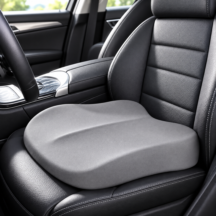Contoured Memory Foam Seat Cushion for Car and Office Bowlift