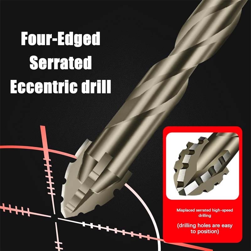BowLift | Four Blade Serrated Eccentric Drill