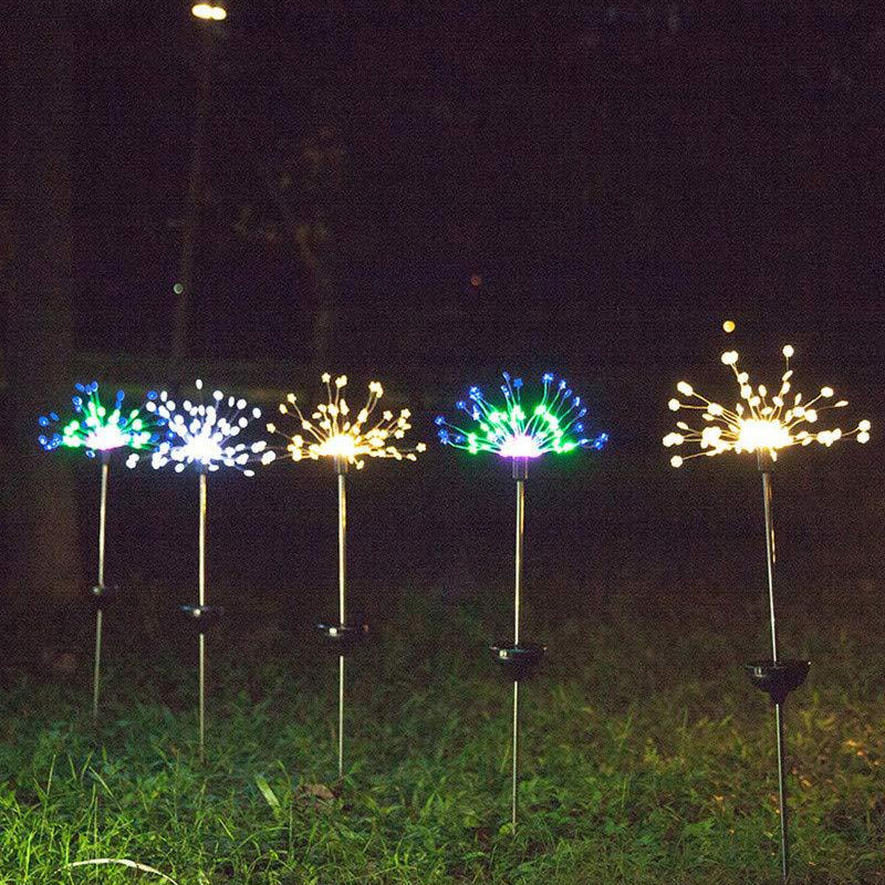 Waterproof Solar Garden Firework Lamp | Bowlift
