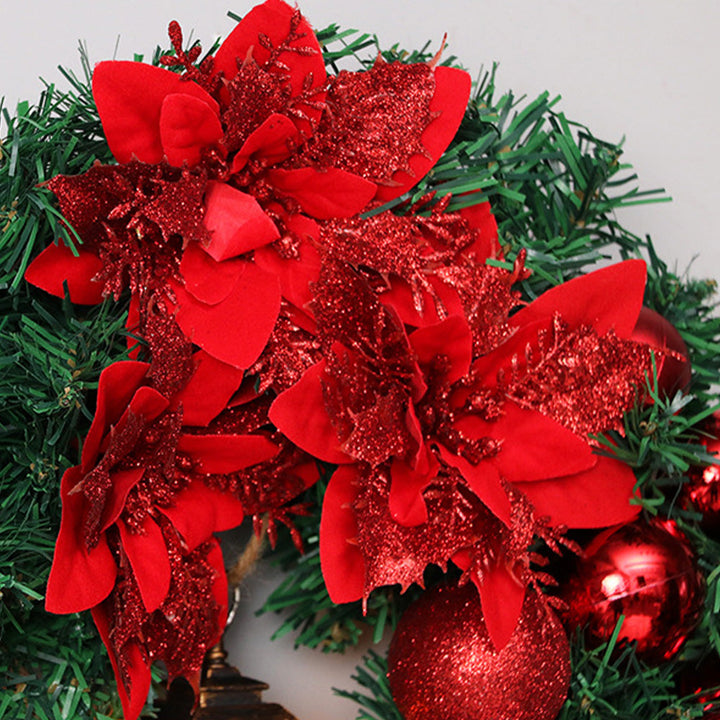 BowLift | Christmas Wreath with LED Lights and Bow