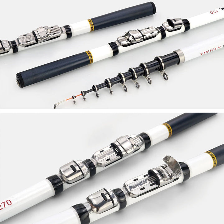 BowLift | Mini Seat Carbon Fiber Telescopic Rock Fishing Rod