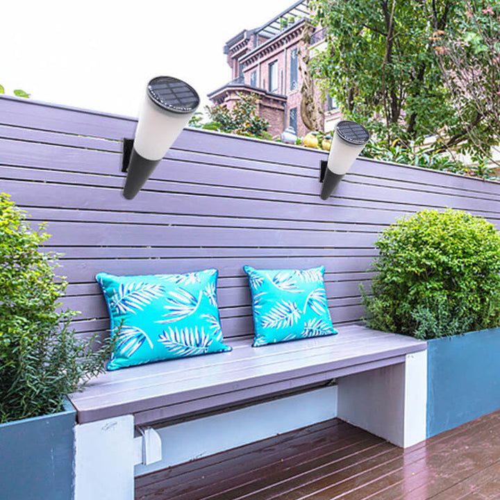 BowLift | Truro Solar Wall Light Anthracite - Energy-Efficient Solar Outdoor Wall Illumination