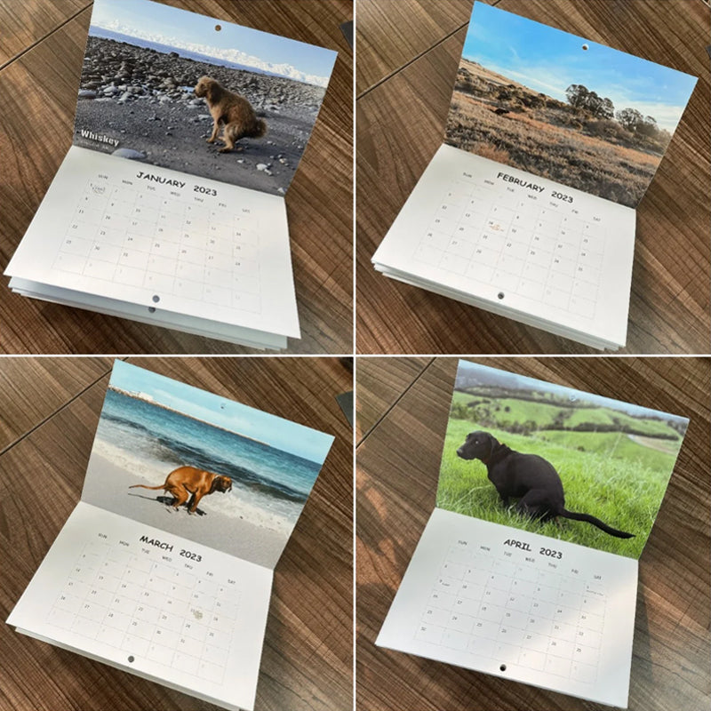 BowLift | Pooping Pooches Dog Calendar