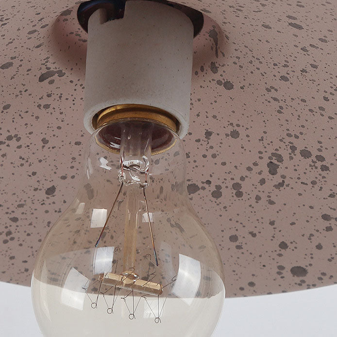 Contemporary Industrial Waterproof Metal Plate Bowl 1-Light Wall Sconce Lamp For Outdoor Patio | Bowlift