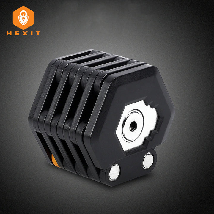 HEXIT™ FoldLock - Compact and Lightweight Bike Lock Bowlift