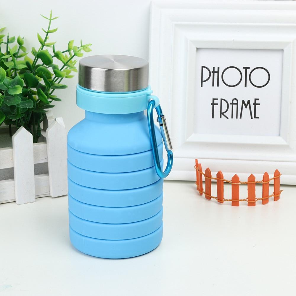 Aqua - Collapsible Silicone Water Bottle | Bowlift