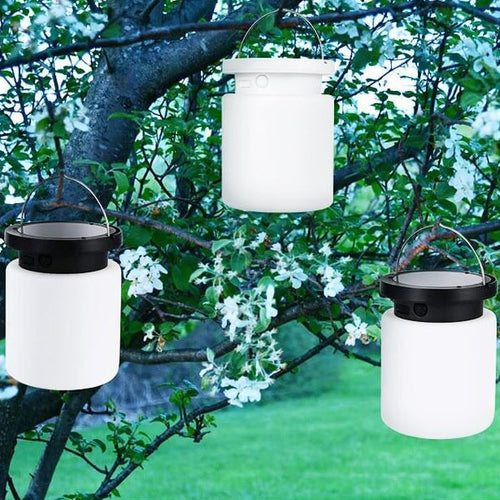 BowLift | Creative Solar Silicone Lantern Outdoor Waterproof USB Hanging Light