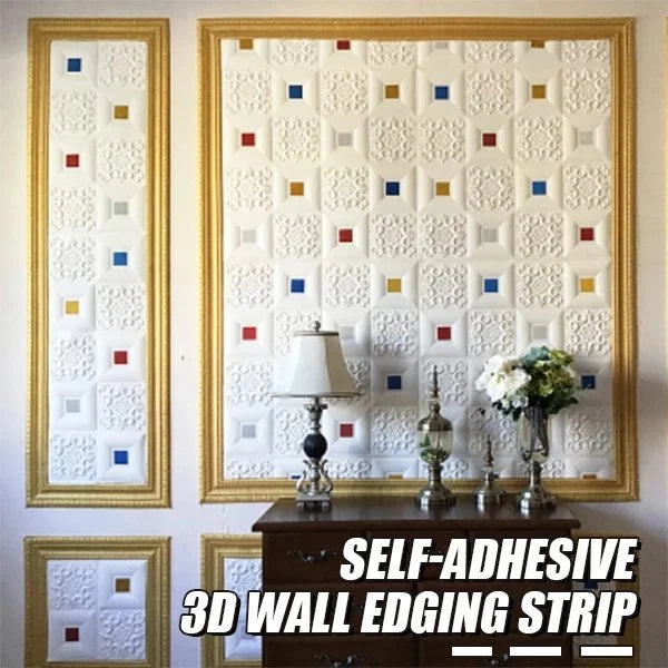 BowLift | 3D-wall trim - self-adhesive, environmentally friendly 3D-wall trim with environmental protection