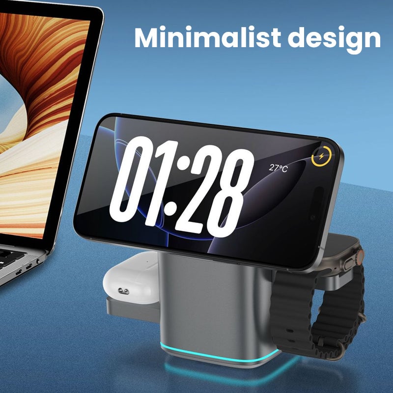 BowLift | 3-in-1 Wireless Fast Charging Charger