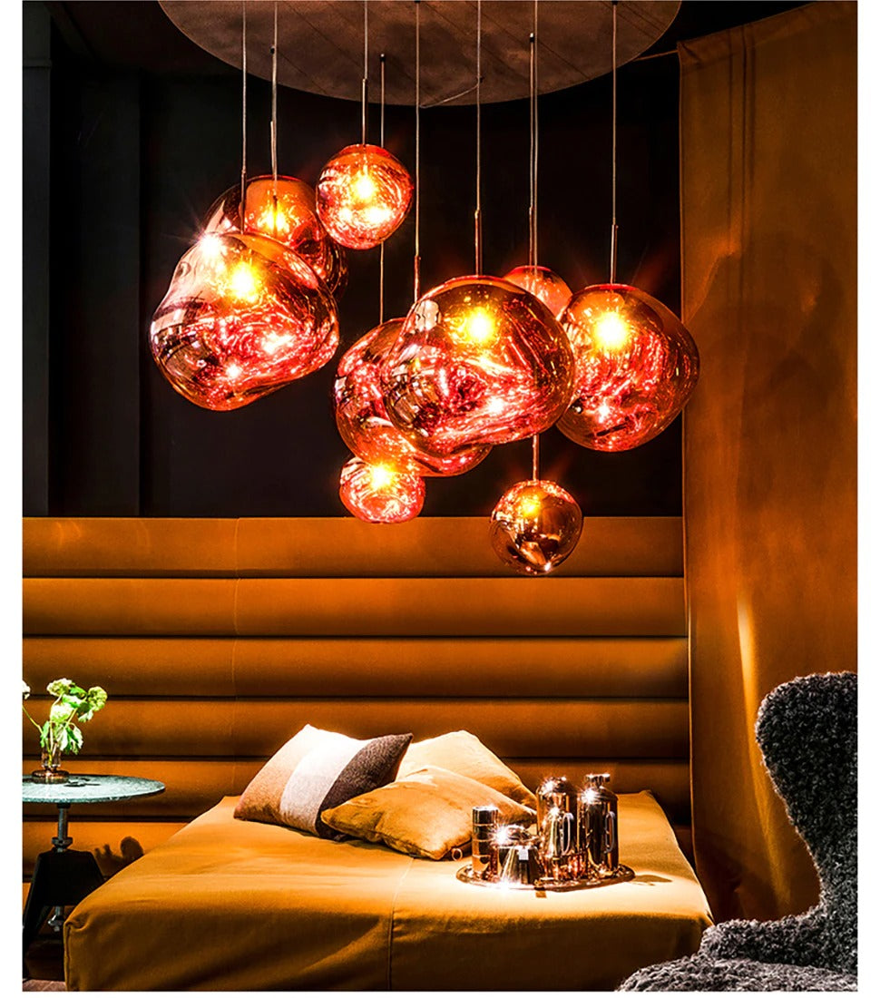BowLift | ChicGlow Pendant - Luxury LED Hanging Light for Home