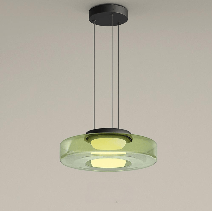 BowLift | Modern Glass Pendant Lamp in Bauhaus Style - AuroraSphere