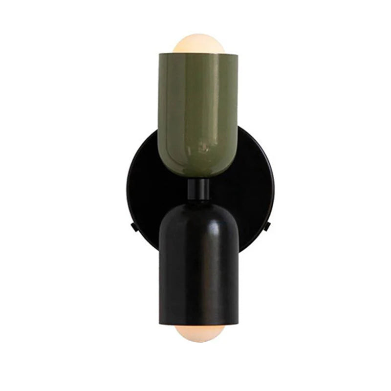 BowLift | Wall Light Modern Dual Glass Sconce Fixture
